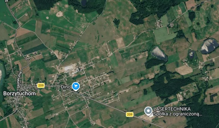 Działka budowlana Borzytuchom, ul. Sportowa