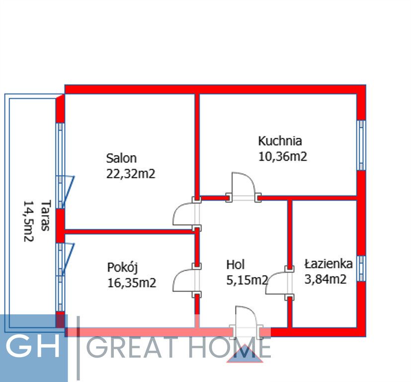Mieszkanie 2-pokojowe Warszawa Targówek, ul. Radzymińska. Zdjęcie 15