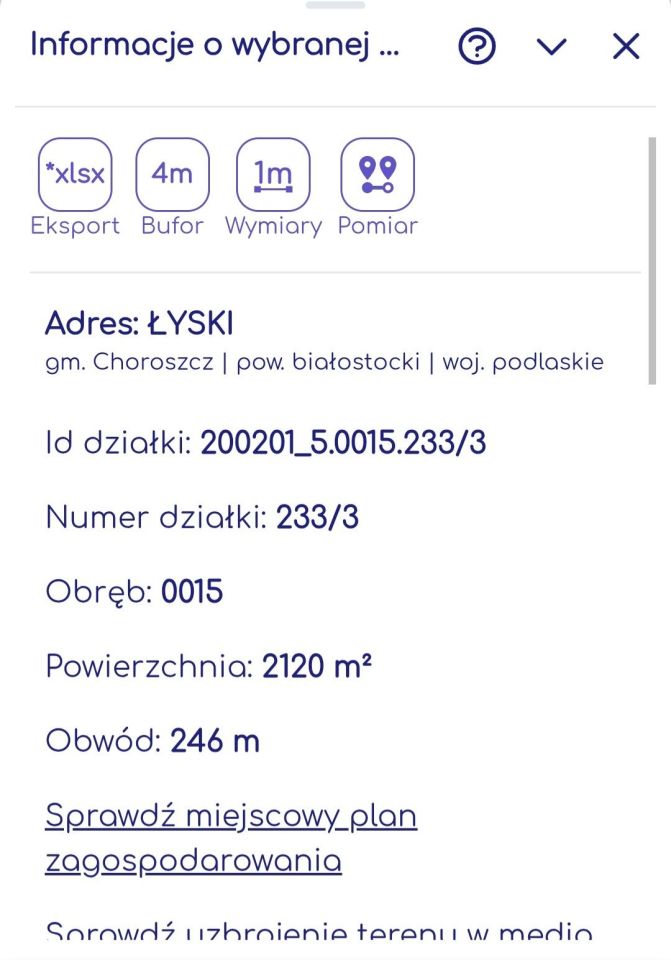 Działka inwestycyjna Łyski. Zdjęcie 6