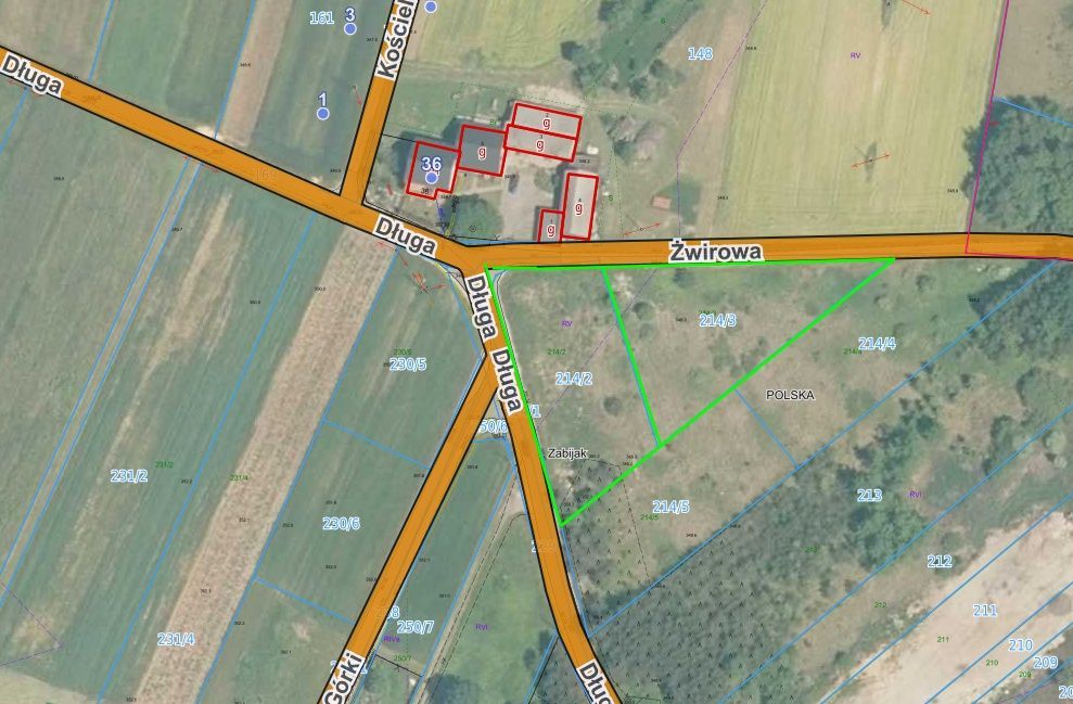 Działka rolno-budowlana Zabijak, ul. Żwirowa. Zdjęcie 4