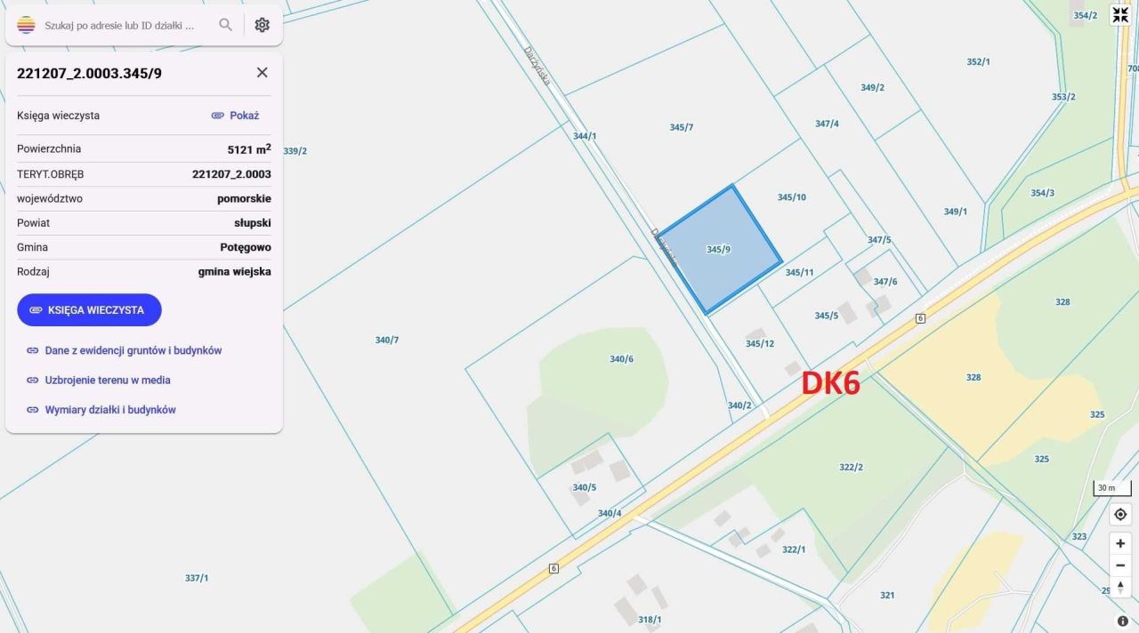 Działka inwestycyjna Darżyno. Zdjęcie 5