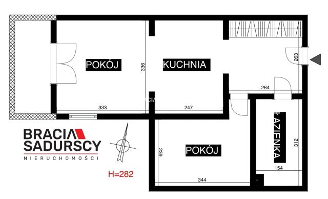 Mieszkanie 2-pokojowe Kraków Bieżanów, ul. Henryka i Karola Czeczów. Zdjęcie 20