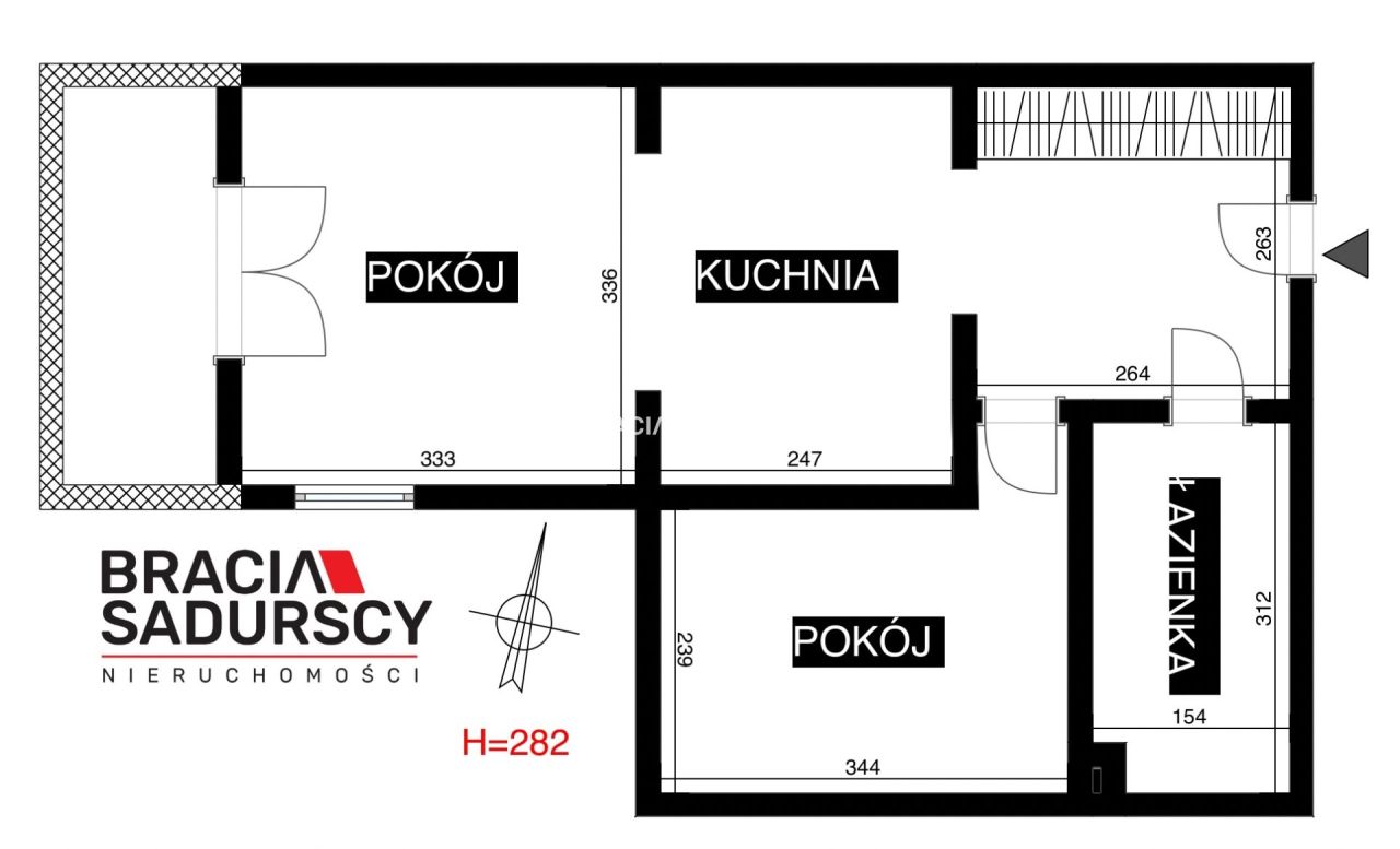 Mieszkanie 2-pokojowe Kraków Bieżanów, ul. Henryka i Karola Czeczów. Zdjęcie 20