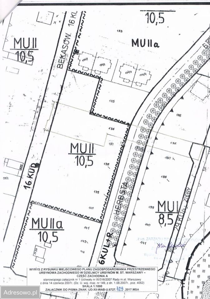 Działka inwestycyjna Warszawa Ursynów. Zdjęcie 3