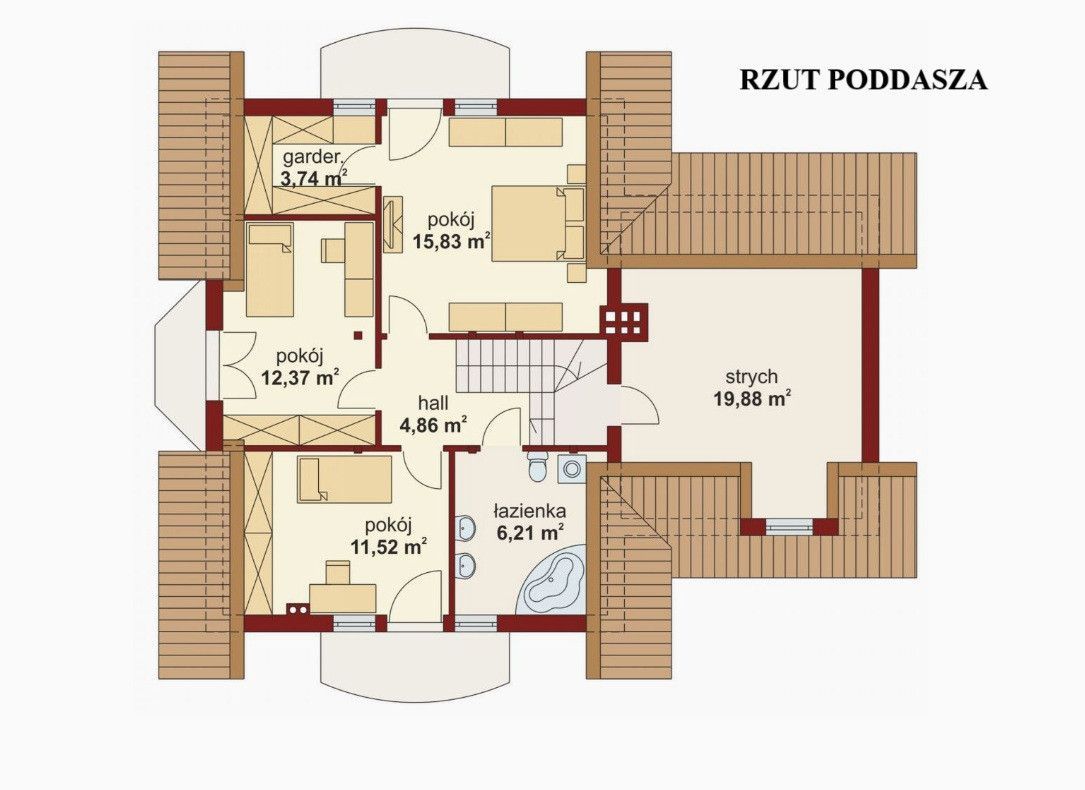 dom wolnostojący, 6 pokoi Wrocanka, ul. Nadrzeczna. Zdjęcie 8