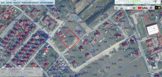 Działka budowlana Przybiernów, ul. Świerkowa. Zdjęcie 1