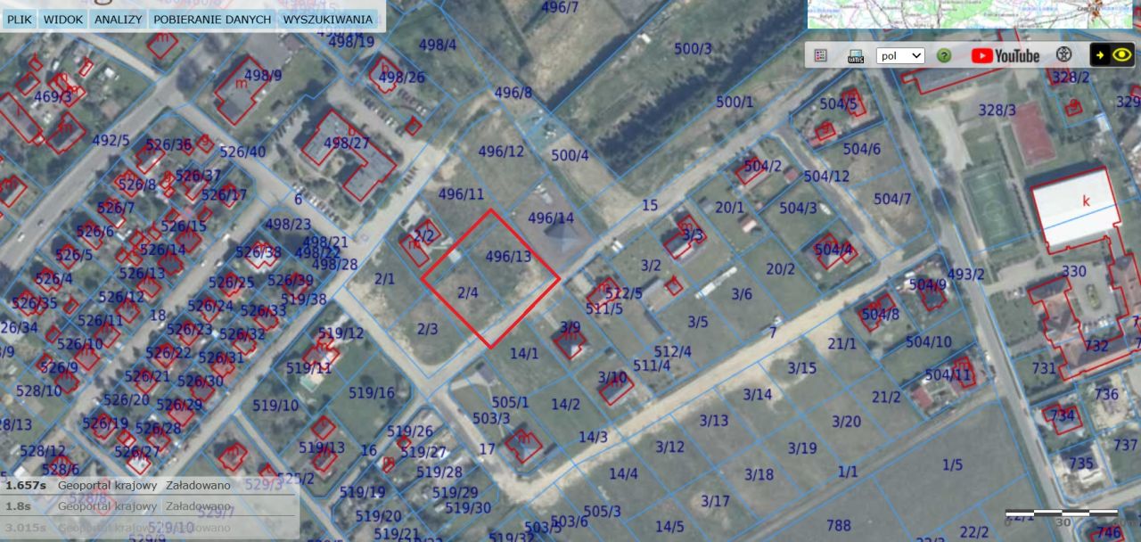 Działka budowlana Przybiernów, ul. Świerkowa