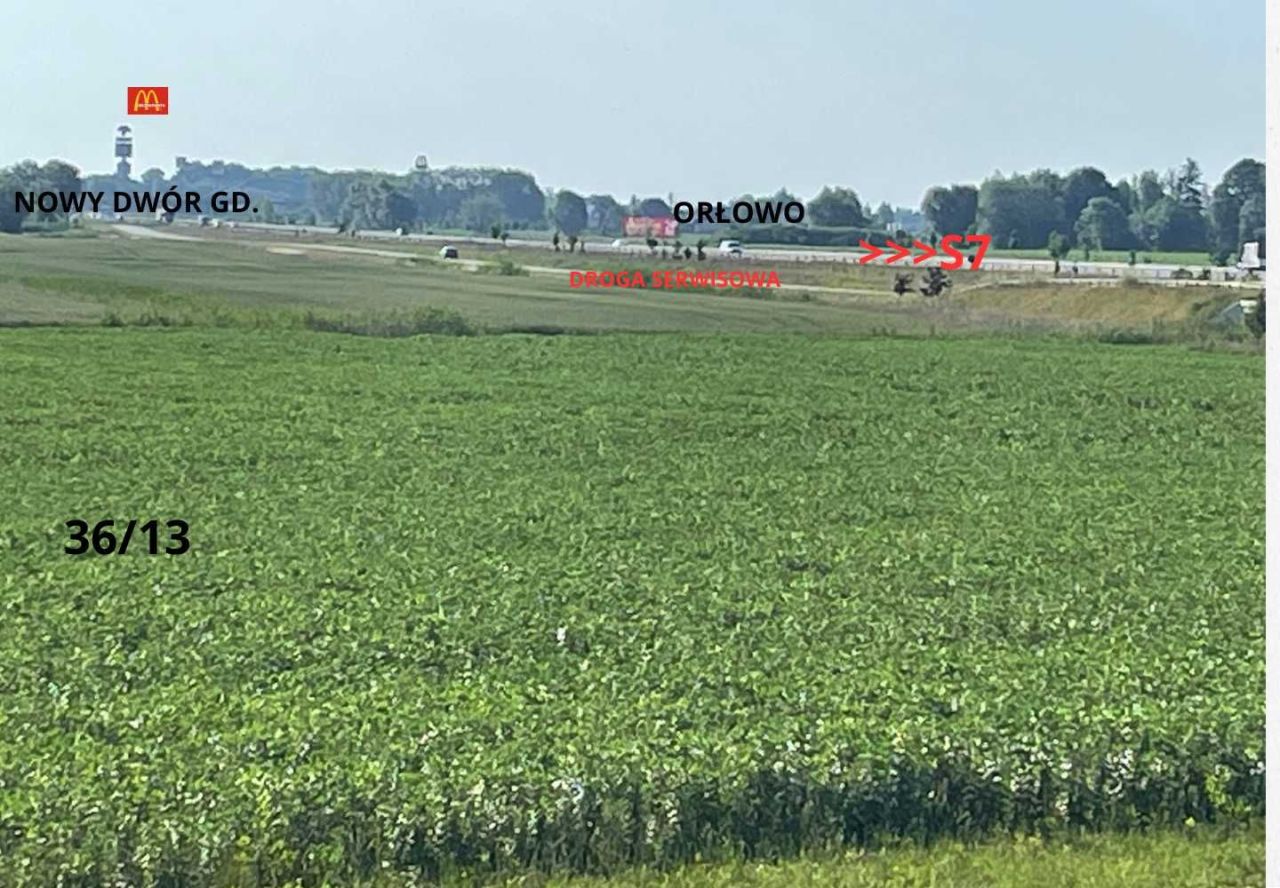Działka rolno-budowlana Orłowo. Zdjęcie 5