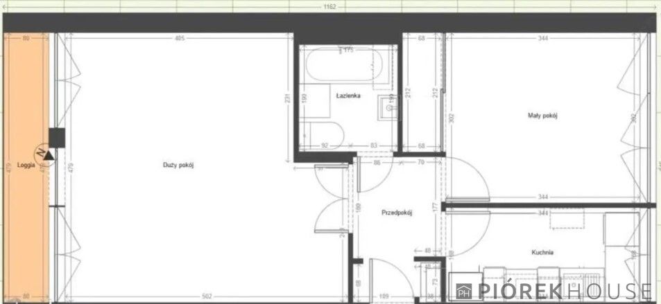 Mieszkanie 2-pokojowe Warszawa Śródmieście, ul. Nowogrodzka. Zdjęcie 9
