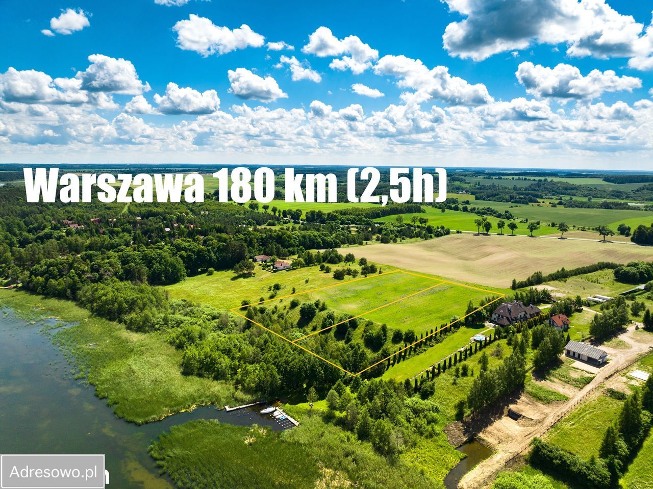 Działka budowlana Dąbrówno, ul. Dębowa. Zdjęcie 9