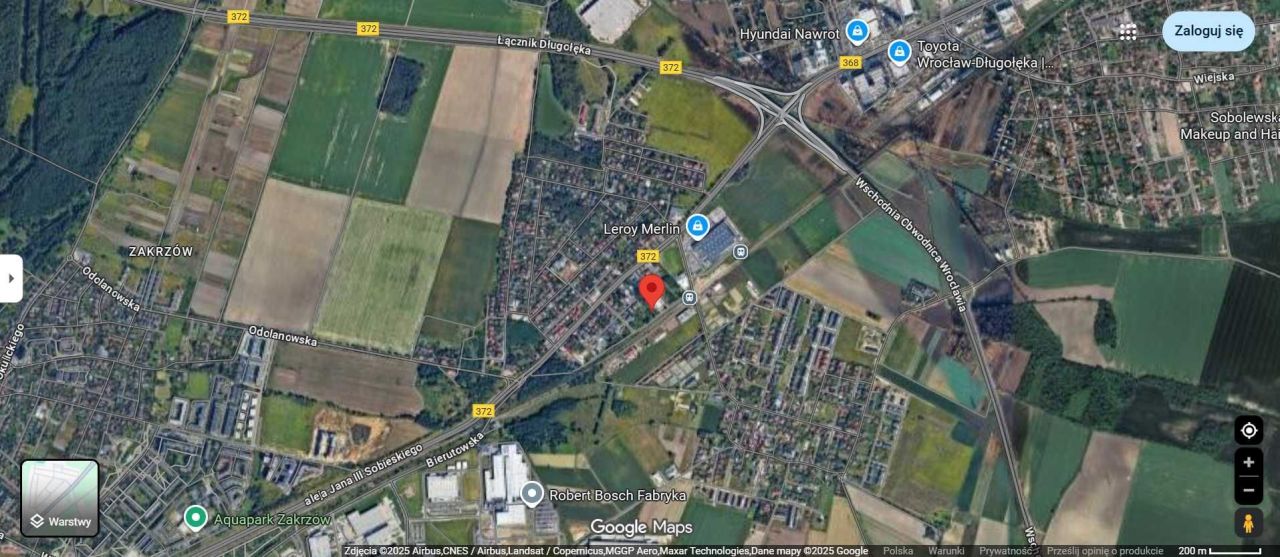 Działka inwestycyjna Mirków, ul. Krótka