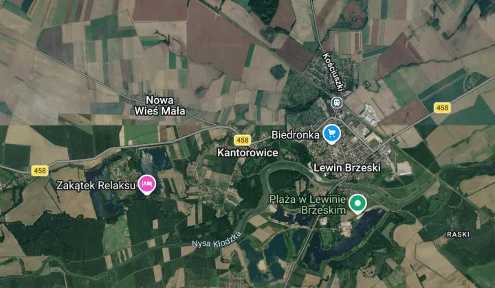 Działka rekreacyjna Kantorowice