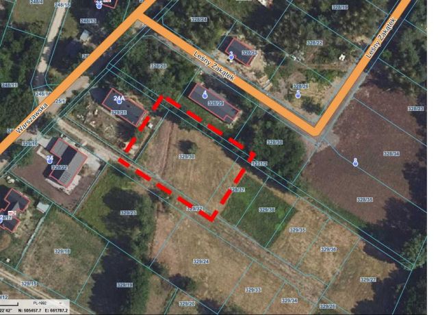 Działka budowlana Ostrówek. Zdjęcie 1