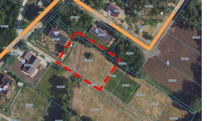 Działka budowlana Ostrówek