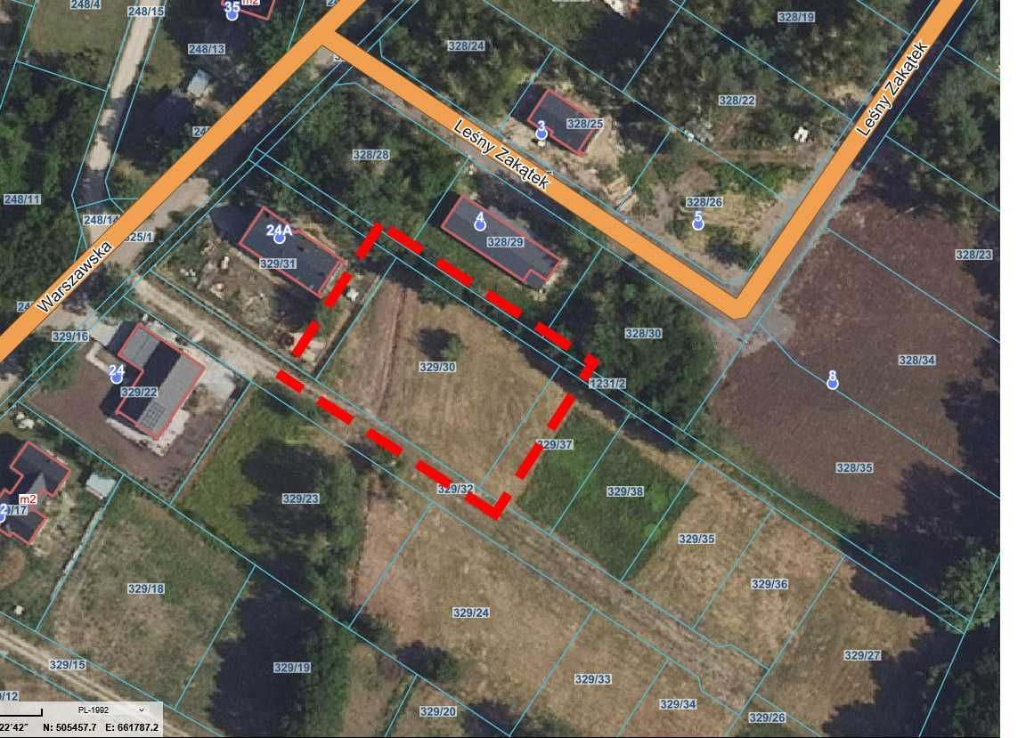 Działka budowlana Ostrówek. Zdjęcie 1