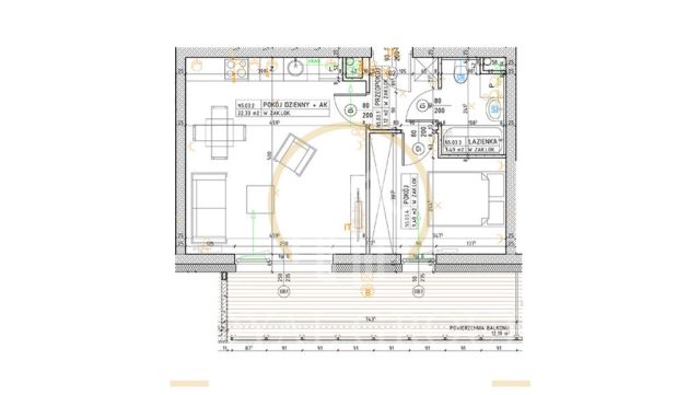 Mieszkanie 2-pokojowe Lublin Ponikwoda, ul. Migdałowa. Zdjęcie 9