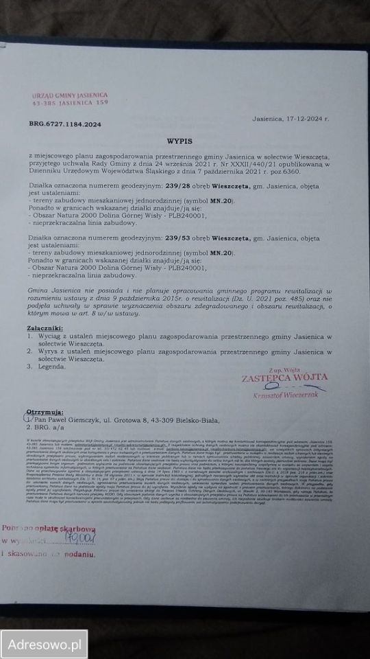 Działka budowlana Wieszczęta. Zdjęcie 10