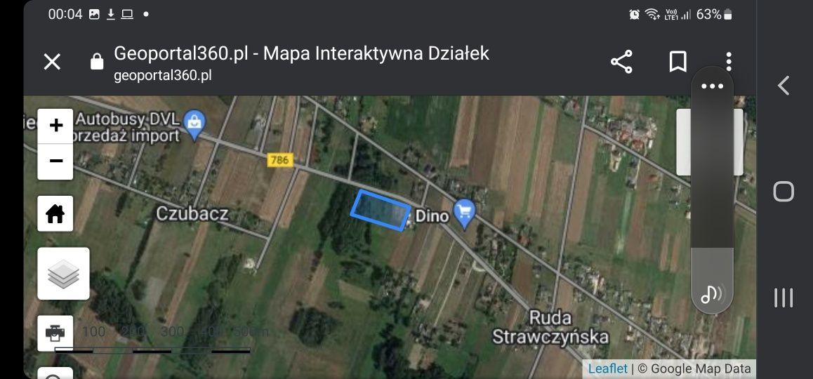 Działka inwestycyjna Ruda Strawczyńska. Zdjęcie 4