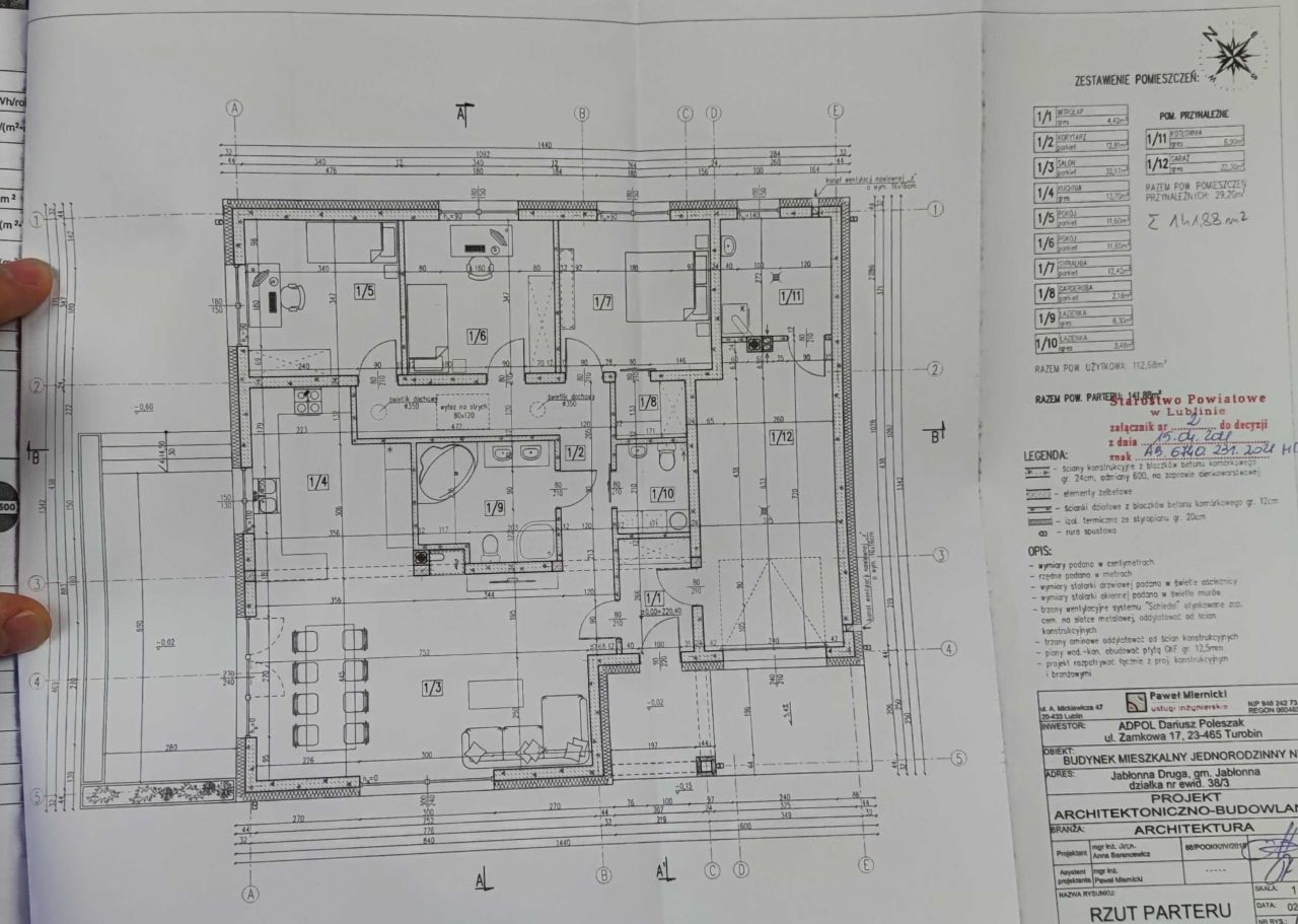 dom wolnostojący Jabłonna Druga. Zdjęcie 3