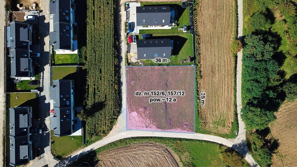 Działka budowlana Dojazdów, ul. Jarzębinowa. Zdjęcie 6