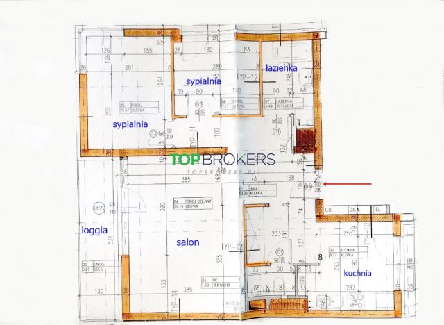 Mieszkanie 3-pokojowe Warszawa Białołęka, ul. Józefa Mehoffera. Zdjęcie 12