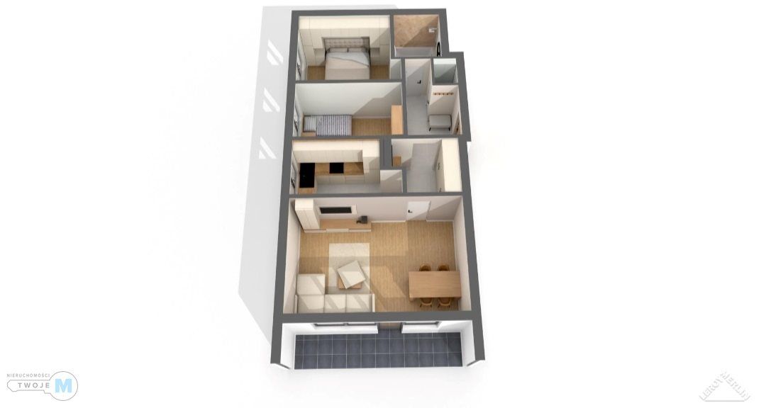 Mieszkanie 3-pokojowe Kielce Podkarczówka. Zdjęcie 18