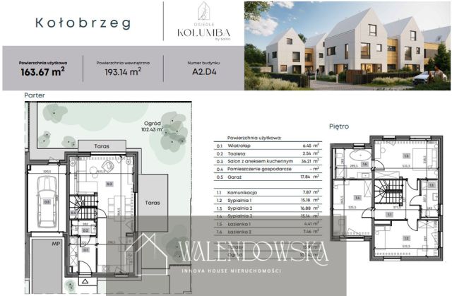 bliźniak, 4 pokoje Kołobrzeg, ul. Krzysztofa Kolumba. Zdjęcie 4
