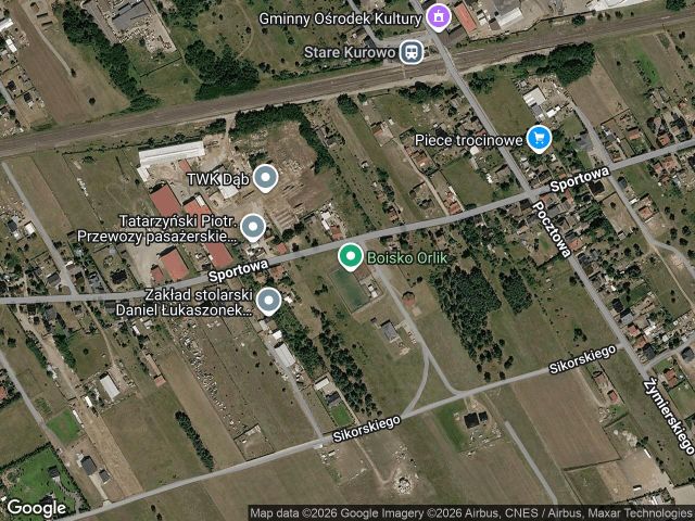 Działka budowlana Stare Kurowo, ul. Sportowa. Zdjęcie 1