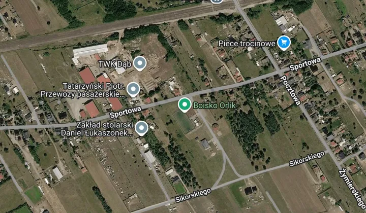 Działka budowlana Stare Kurowo, ul. Sportowa