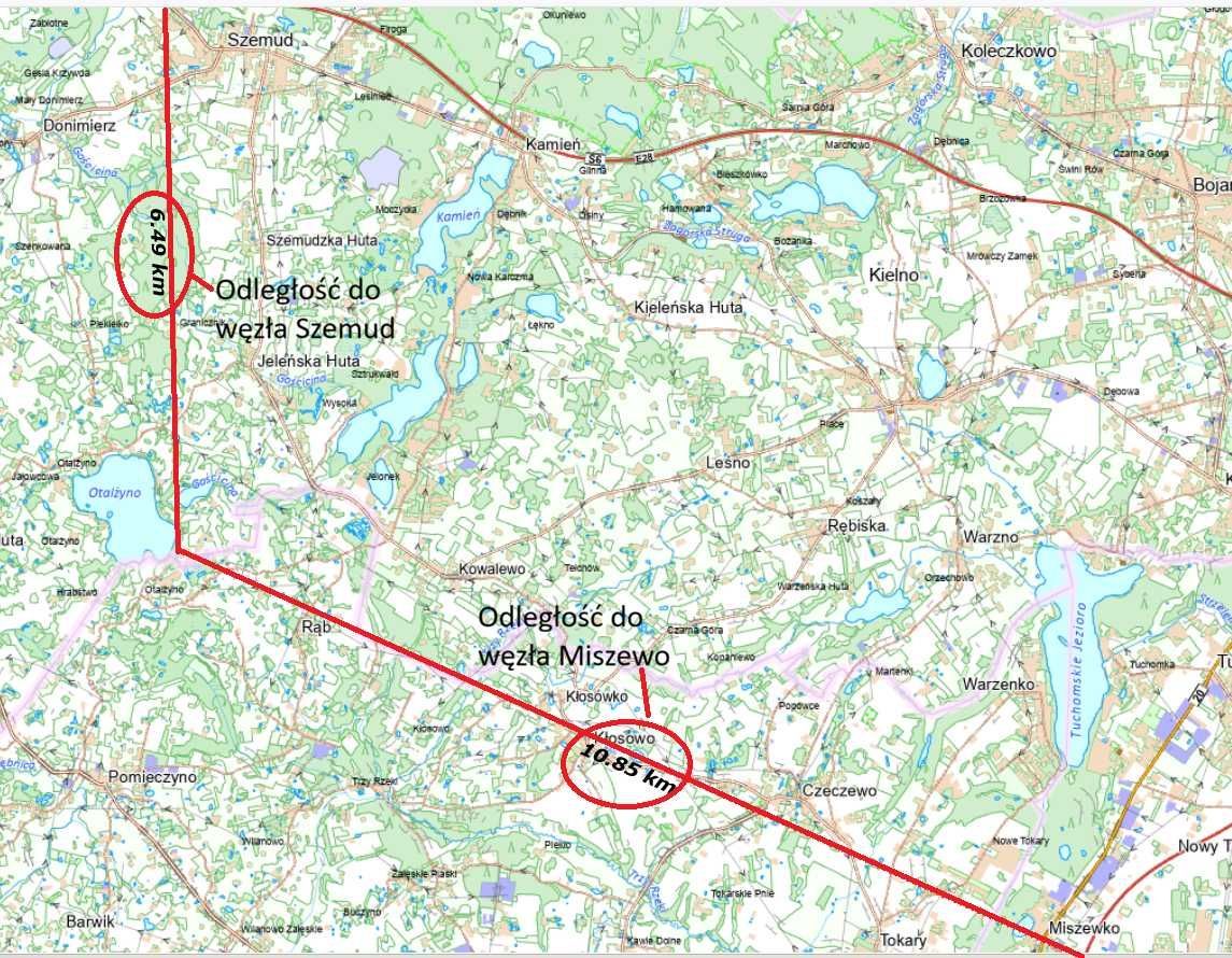 Działka budowlana Jeleńska Huta. Zdjęcie 5