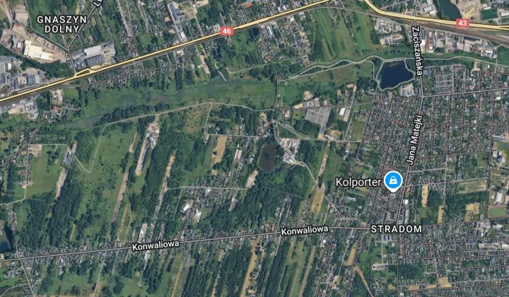 Działka budowlana Częstochowa Kawodrza Górna, ul. Przestrzenna