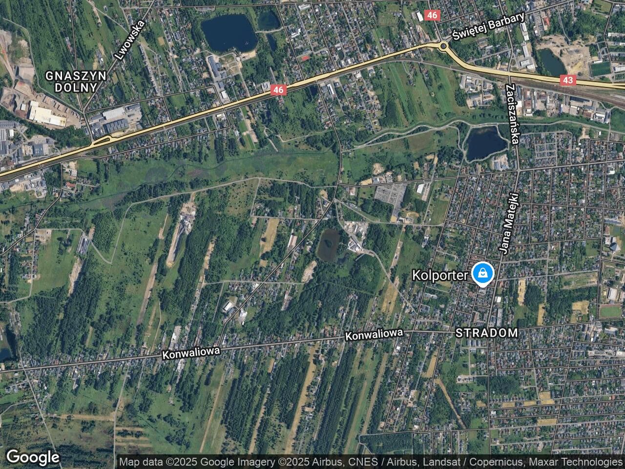 Działka budowlana Częstochowa Kawodrza Górna, ul. Przestrzenna