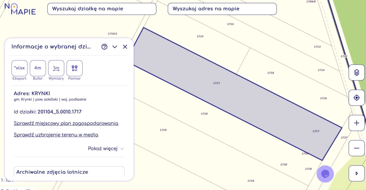 Działka rolna Krynki. Zdjęcie 2