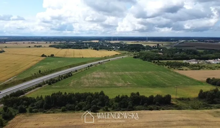 Działka inwestycyjna Kobylnica