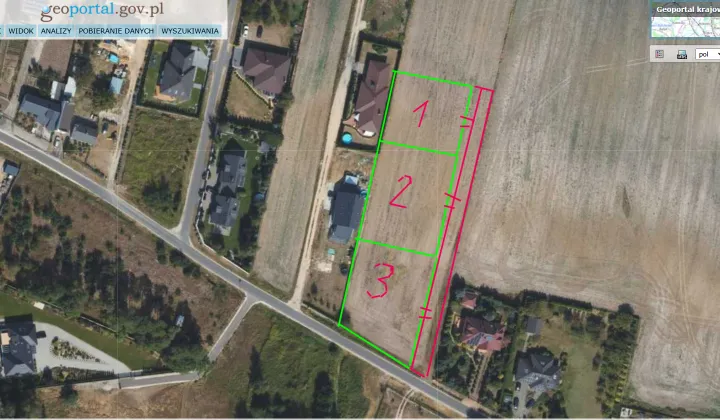 Działka budowlana Bogucin