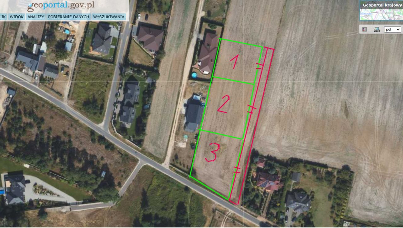 Działka budowlana Bogucin, Bogucin