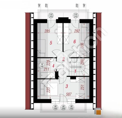 dom wolnostojący, 4 pokoje Kłaj. Zdjęcie 15