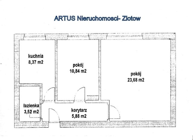 Mieszkanie 2-pokojowe Piła, ul. Zakopiańska. Zdjęcie 2
