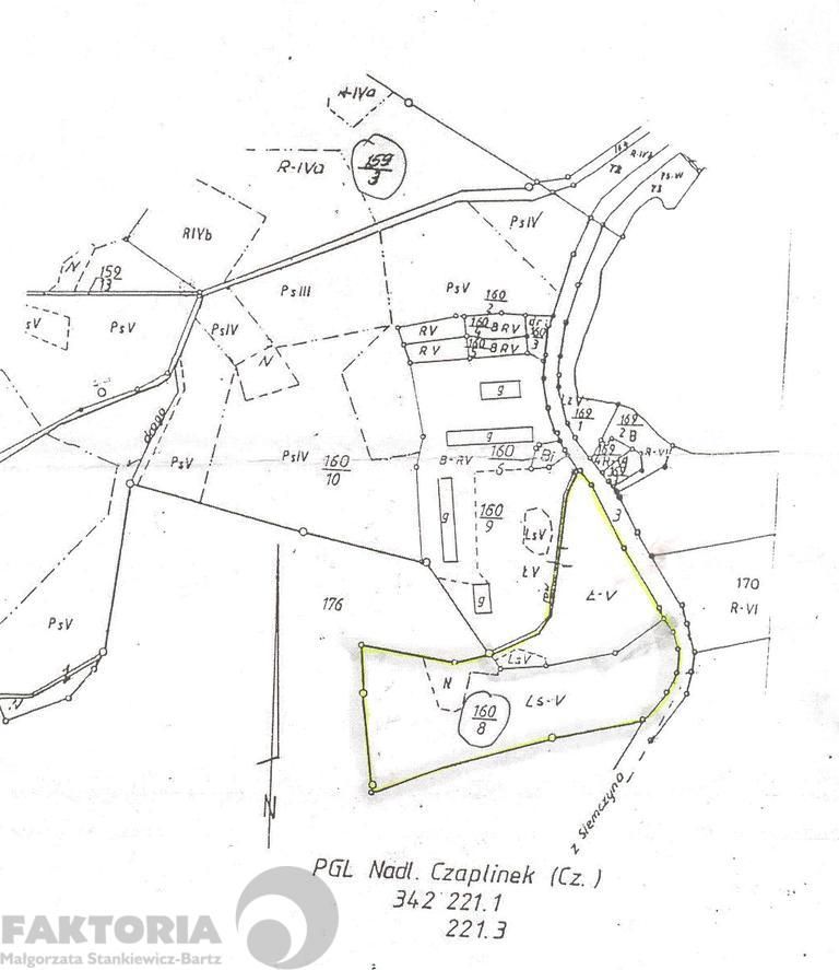 Działka leśna Piaseczno