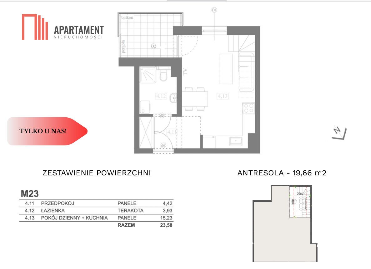 Mieszkanie 1-pokojowe Starogard Gdański, ul. Feliksa Selmanowicza "Zagończyka". Zdjęcie 6