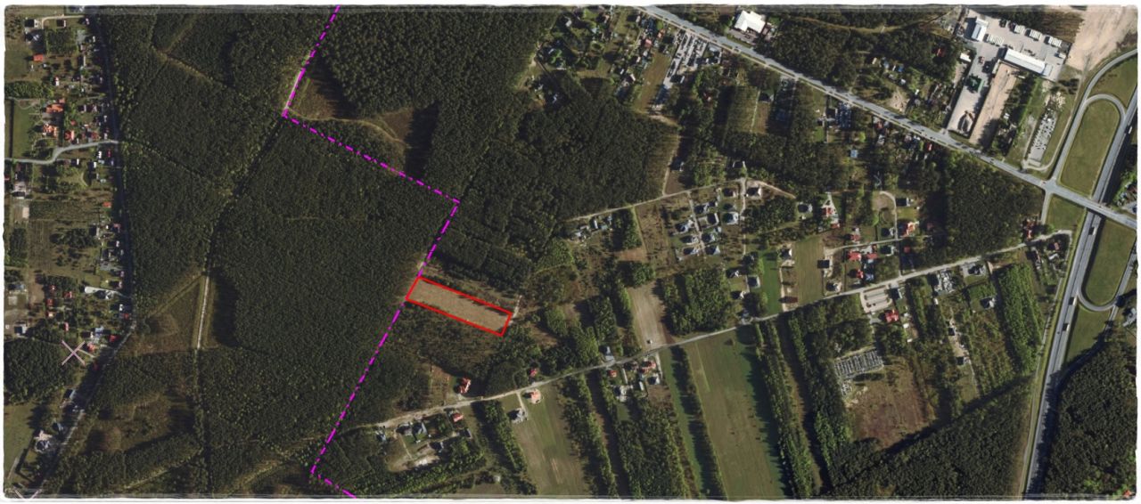 Działka budowlana Ostrów Mazowiecka Bąkówka, ul. Dzika. Zdjęcie 3