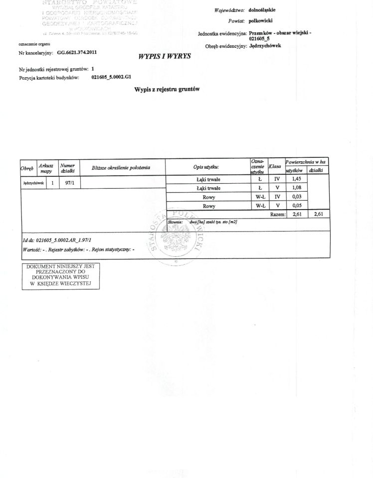 Działka rolno-budowlana Jędrzychówek. Zdjęcie 8