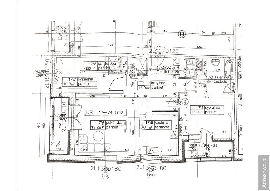 Mieszkanie 3-pokojowe Białystok Piaski, ul. Wiejska. Zdjęcie 9