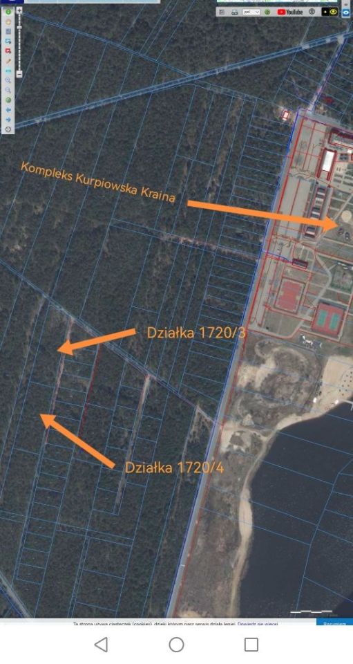 Działka rekreacyjna Wydmusy. Zdjęcie 2