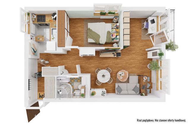 Mieszkanie 2-pokojowe Warszawa Praga-Południe, ul. Czarna Droga. Zdjęcie 19