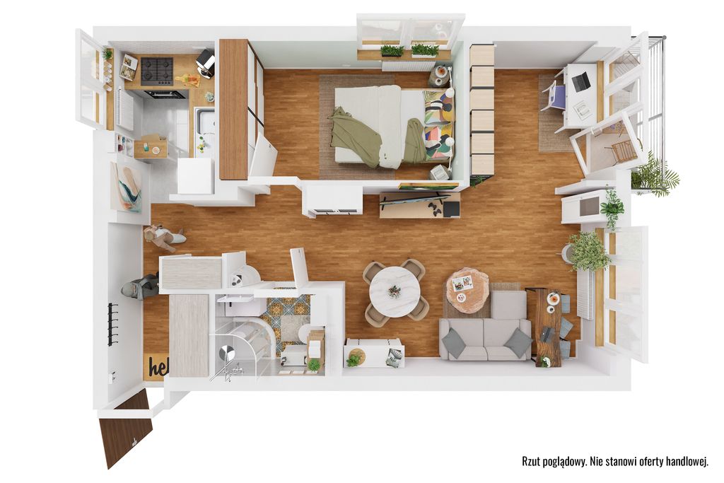 Mieszkanie 2-pokojowe Warszawa Praga-Południe, ul. Czarna Droga. Zdjęcie 19