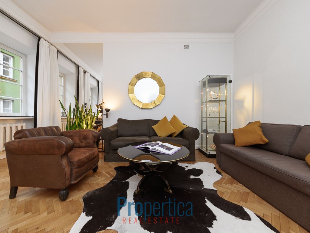 Mieszkanie 3-pokojowe Warszawa Śródmieście, ul. Piwna