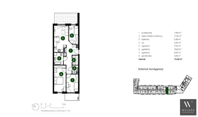 Mieszkanie 4-pokojowe Kraków Bieżanów. Zdjęcie 2