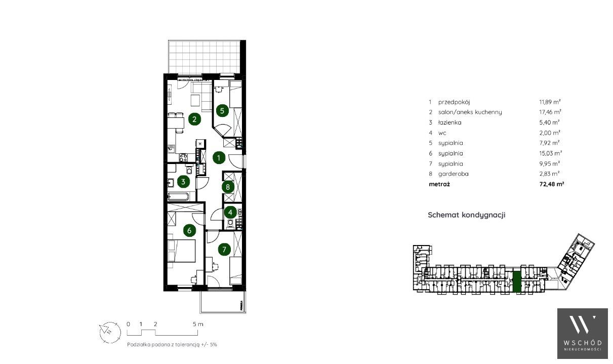 Mieszkanie 4-pokojowe Kraków Bieżanów. Zdjęcie 2