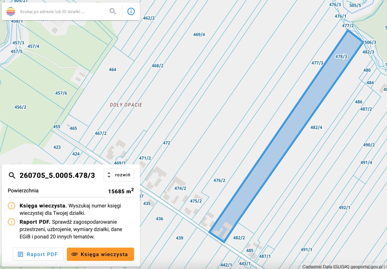 gospodarstwo, 3 pokoje Doły Biskupie Doły Opacie. Zdjęcie 12